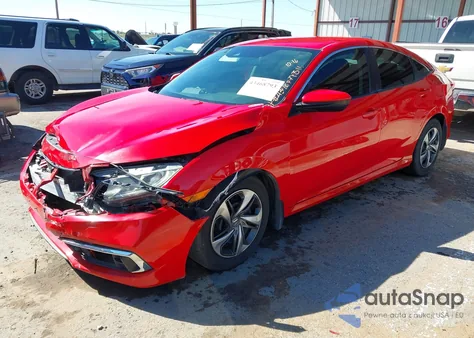 2020 Honda Civic Lx from USA, damaged, VIN 2HGFC2F65LH549347